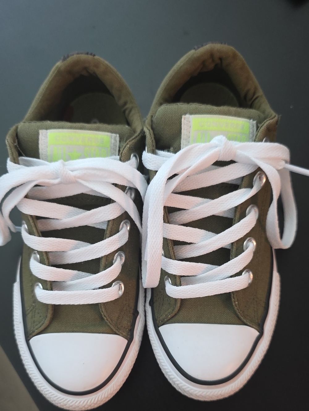 Converse Chuck Taylor All Star Street Low-Top Sneakers  Olive Green